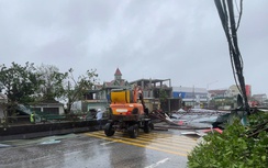 Nghệ An: Nhiều tuyến quốc lộ, tỉnh lộ bị chia cắt do sạt lở, ngập úng sau bão số 10