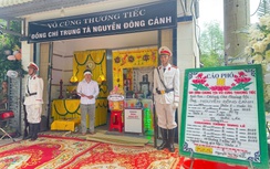 Thăng quân hàm trước thời hạn cho thiếu tá công an Đắk Lắk hy sinh khi làm nhiệm vụ