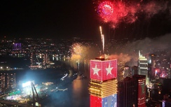 Saigon Marina IFC - Biểu tượng mới của TP.HCM rực rỡ công nghệ ánh sáng đón chào năm mới 