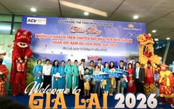 Gia Lai: Đón chuyến bay đầu tiên mở màn Năm Du lịch Quốc gia 2026