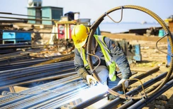 Tăng tốc thi công cầu vượt sông Hồng hơn 700 tỷ đồng nối Hưng Yên - Ninh Bình