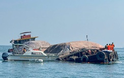 Hải Phòng: Cứu nạn thành công tàu vận tải và ba thuyền viên va phải đá ngầm trên biển