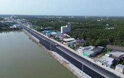 Đường tỉnh cửa ngõ Đồng Tháp đi Tây Ninh thảm những mét nhựa cuối, sẵn sàng thông xe