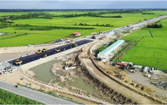 Giải bài toán cát, đá để cao tốc Châu Đốc - Cần Thơ - Sóc Trăng cán đích năm 2026