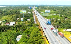 Vướng mặt bằng, dự án mở rộng cao tốc TP.HCM - Long Thành đang chậm tiến độ