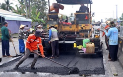 Khẩn trương sửa chữa hư hỏng quốc lộ 1 qua Cà Mau