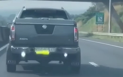 Từ phản ánh của người dân, CSGT xử lý tài xế vi phạm trên cao tốc Phan Thiết - Dầu Giây