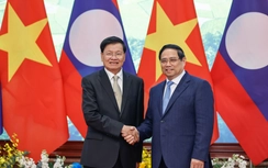 Tổng Bí thư, Chủ tịch nước Lào nhất trí đẩy mạnh dự án cao tốc Hà Nội - Viêng Chăn