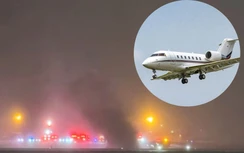Rơi máy bay thương gia chở 8 người ở Mỹ