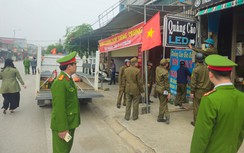 Thanh Hóa đồng loạt ra quân lập lại trật tự hành lang ATGT