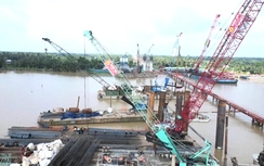 Đề xuất phân bổ nguồn vật liệu đá, cát để tăng tốc thi công cầu Đại Ngãi