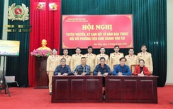Bắc Ninh: Hơn 100 doanh nghiệp ký cam kết chấp hành pháp luật về trật tự ATGT