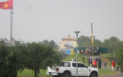 Công trình tu bổ cầu Hiền Lương thi công xuyên lễ, chạy nước rút về đích