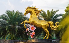 Sân bay Đà Nẵng trình làng linh vật Ngựa Vàng xuân Bính Ngọ 2026