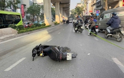 Hà Nội: Nam thanh niên đi xe máy tử vong sau tai nạn ở Cầu Giấy