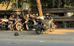 TP.HCM: Xe máy va chạm người đi bộ qua đường, một người tử vong