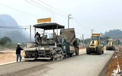 Tuyên Quang: Tăng tốc thi công đường cách mạng Tân Trào - Trung Yên, hoàn thành trước 19/5