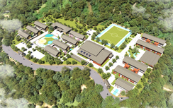 Các xã biên giới áp dụng thiết kế mẫu trường nội trú liên cấp như thế nào?