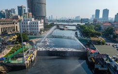 TP.HCM tái vận hành cống Bến Nghé, sớm phát huy hiệu quả Dự án Ngăn triều TP.HCM