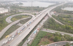 Chiều mùng 6 Tết: Cửa ngõ Thủ đô ken đặc phương tiện, Vành đai 3 không ùn tắc kéo dài