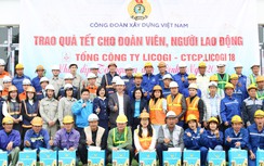 Tết ấm trên công trường: Công đoàn Xây dựng Việt Nam mang Xuân đến với người lao động