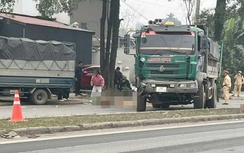 Điều tra vụ xe tải va chạm khiến một CSGT tử vong khi làm nhiệm vụ ở Thái Nguyên