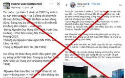 Công an Hà Nội bác bỏ thông tin "thêm 3 chiến sĩ CSGT hy sinh trên cao tốc"