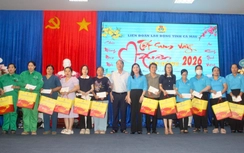 Công đoàn Cà Mau chăm lo Tết cho đoàn viên, người lao động