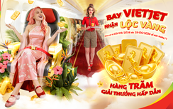 Bay Vietjet đầu năm, rước lộc vàng may mắn