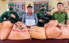 Bắt giữ người đàn ông vận chuyển gần 100kg thuốc nổ ở Lý Sơn