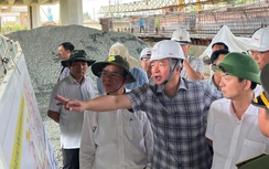 Cao tốc Châu Đốc - Cần Thơ - Sóc Trăng thi công gần 50% vẫn "khát" cát và đá