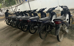 Triệt phá băng trộm xe liên tỉnh, thu giữ 9 xe mô tô