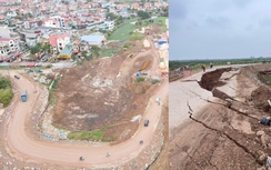 Khắc phục xong sự cố sạt lở đê Văn Thai, người dân Bắc Ninh, Hải Phòng đi lại thông suốt
