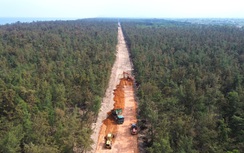 Quảng Ngãi tăng tốc thi công nối dài đường ven biển