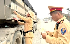 Nhiều xe tải cơi nới ở Phú Thọ bị cắt thành thùng