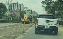 Kiểm đếm tiến độ hàng tuần, xử nghiêm nhà thầu chậm thi công nâng cấp QL2 qua Phú Thọ