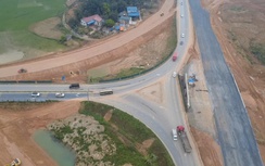 Tăng tốc thi công tuyến nối 2 cao tốc ở Phú Thọ, nỗ lực thông xe dịp 30/4