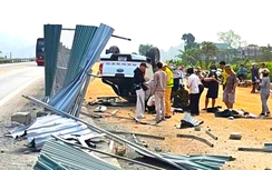 Tăng cường cảnh báo, bảo đảm ATGT khi thi công mở rộng cao tốc Nội Bài - Lào Cai