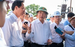 Bộ trưởng Trần Hồng Minh kiểm tra dự án mở rộng cao tốc TP.HCM - Trung Lương - Mỹ Thuận