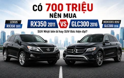 Có 700 triệu đồng mua xe sang cũ: Chọn Lexus RX350 hay Mercedes GLC 300?