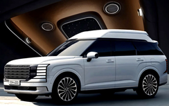 Hyundai Palisade hoàn toàn mới có trần nhô cao