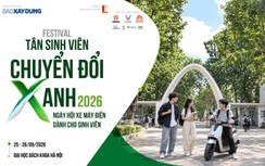 Lần đầu có Festival chuyển đổi xanh cho tân sinh viên
