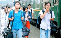 Tăng tàu Sài Gòn - Phan Thiết phục vụ học sinh đi thi