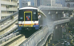 Skytrain của Thái Lan uốn lượn như đường sắt trên cao Hà Nội