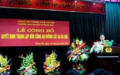 Thành lập Đồn Công an đường sắt ga Hà Nội