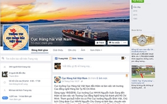 Cục Hàng hải VN khai trương Facebook, kết nối đa chiều với DN