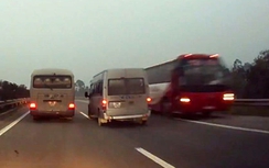 Xử lý 61 xe đi ngược chiều trên cao tốc Hà Nội-Bắc Giang
