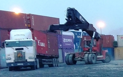 Tái diễn tình trạng dồn hàng, sang tải trước cảng Cát Lái