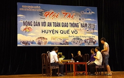 Hào hứng cuộc thi nông dân Bắc Ninh với ATGT