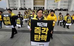 Hôm nay Quốc hội Hàn Quốc luận tội Tổng thống Park